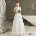 Champagne Lace elegant Sleeves Bridal Gown Off Shoulder wedding dresses from china